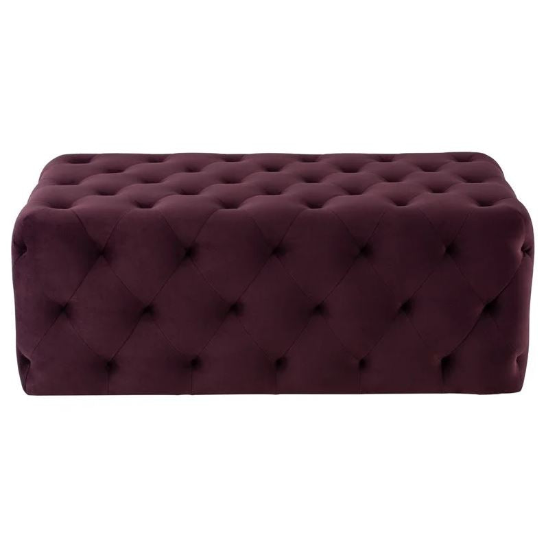 Tufty Ottoman – Mulberry