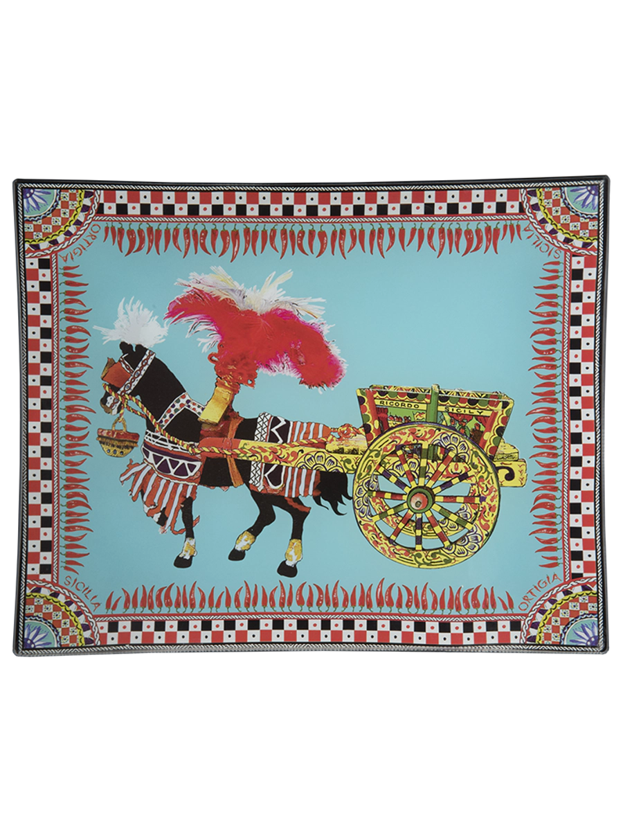 Carretto Glass Plate