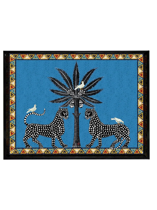 Mosaico Blue Tray