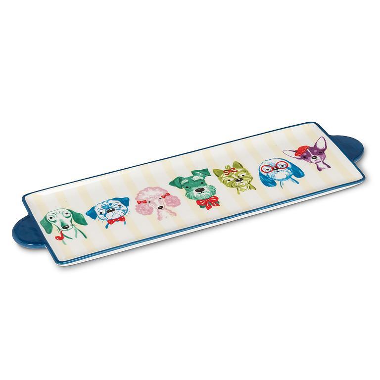 Fancy Dog Long Tray -  4 x 13.5"