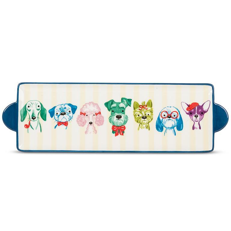 Fancy Dog Long Tray -  4 x 13.5"