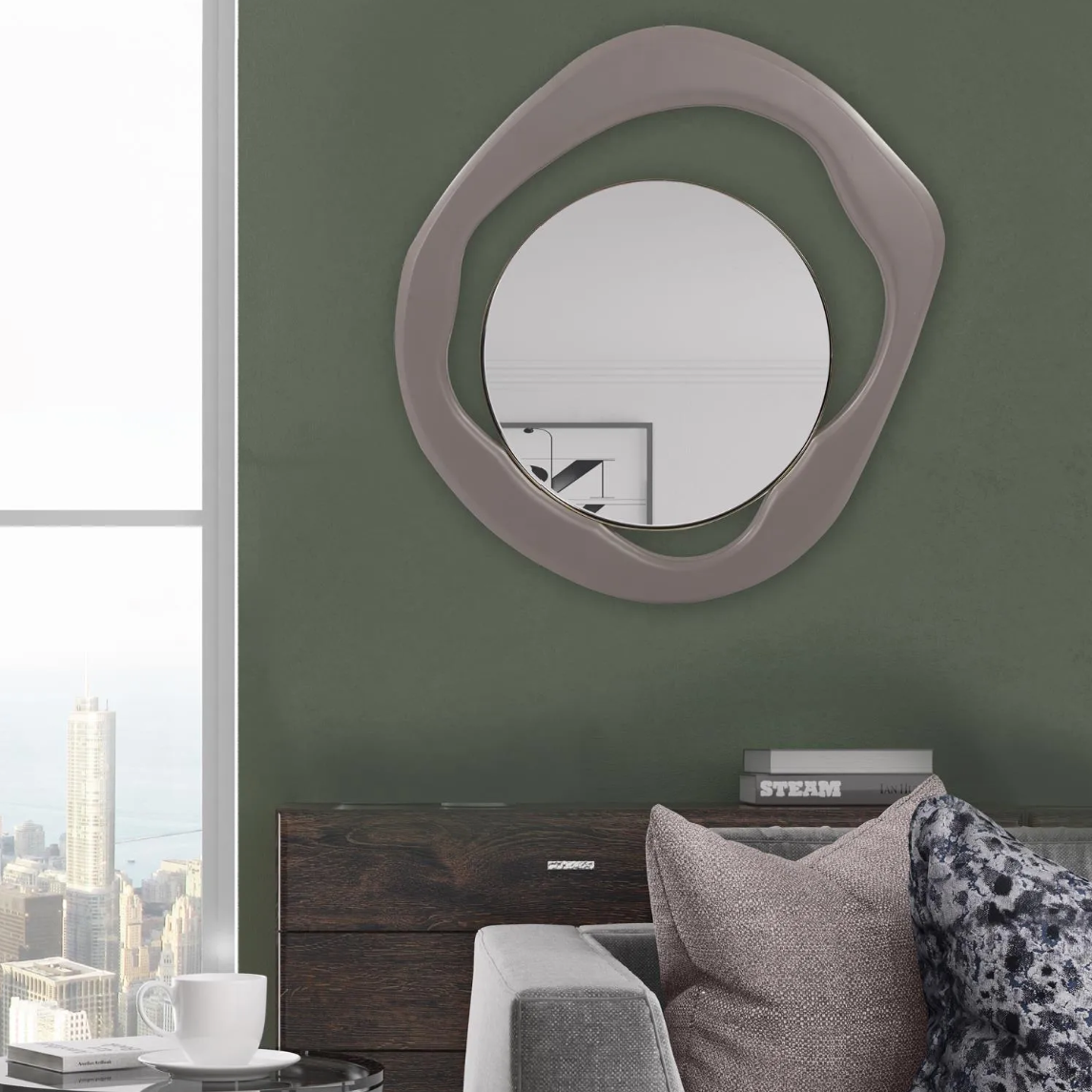 Abstract Balance Mirror