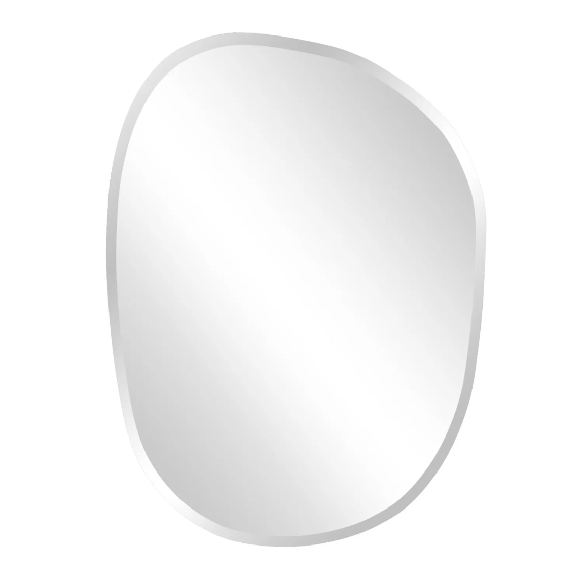 Frameless Asymmetrical Mirror