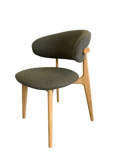 Orlay Dining Chair – Green Boucle (Stock)