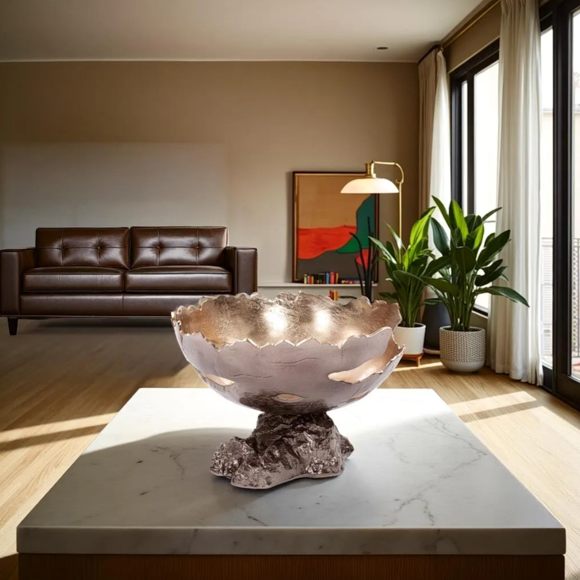 Pompei Cast Aluminum Bowl – Large