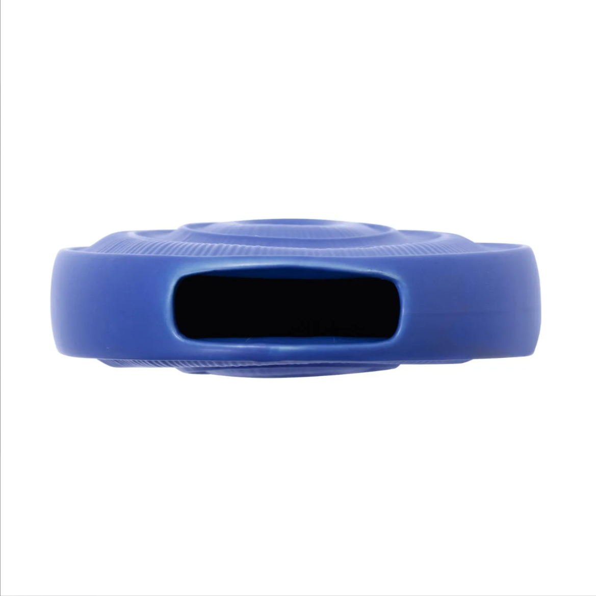 Radiant Blue Short Ceramic Vase