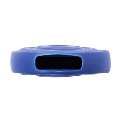 Radiant Blue Short Ceramic Vase