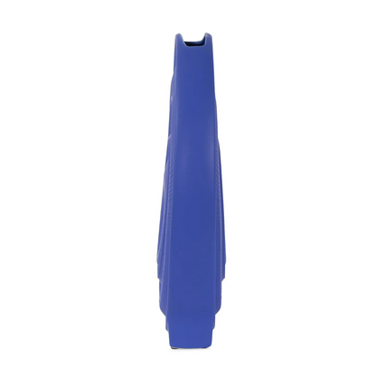 Radiant Blue Tall Ceramic Vase