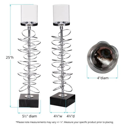 Ring Toss Candle Holder – Large