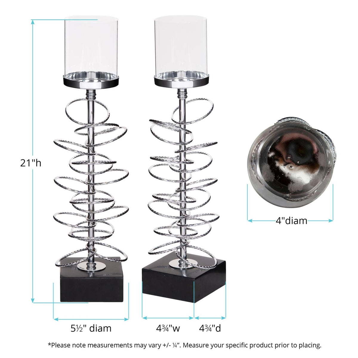 Ring Toss Candle Holder – Medium