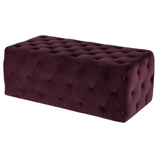 Tufty Ottoman – Mulberry