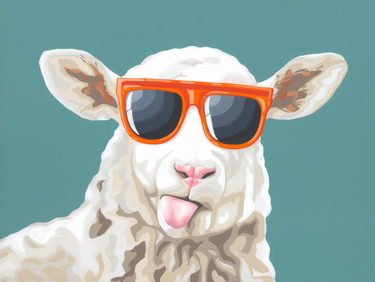 When in Doubt, Make A Funny Face Wall Art